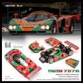 ͽ M60101 ⡼إå 1/64 ޥĥ ʥ Mazda 787B RENOWN ޥ ͥ 1991 #55 V.ɥ顼/J.ϡС/B.硼