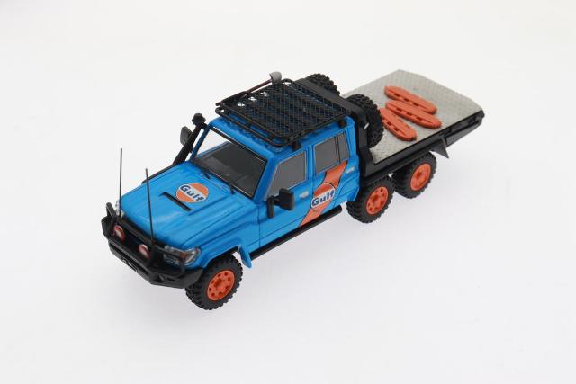 予約 Autobots 1/64 トヨタ toyota LC79 Pick up 6Wheels Gulf, Boost