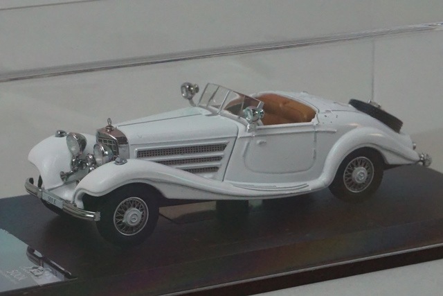 新品 Liberty64 1/64 メルセデス ベンツ Benz 500K White, Boost