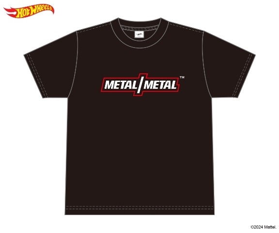 新品 HWP69188 ホットウィール ライセンスTシャツ Metal Metal S