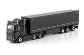 ���� 01-4355 WSI 1/50  �ܥ�� Langerak ZegveldTransport VOLVO FH5 SLEEPER CAB 6X2 TAG AXLECURTAINSIDE TRAILER - 3 AXLE