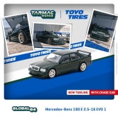 ���� T64G-057-TOYO Tarmac Works 1/64 ��륻�ǥ� �٥�� Mercedes-Benz 190 E 2.5-16 EVO 1 TOYO TIRES 
