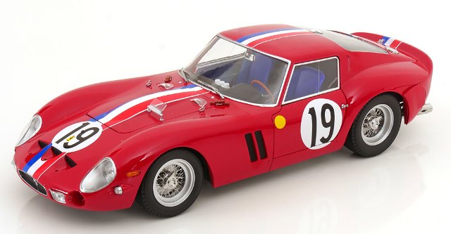 Mattel社　フェラーリ　250GTO 楽天市場】ミニカー 1/18 フェラーリ 250GTO 1962 LM ♯19