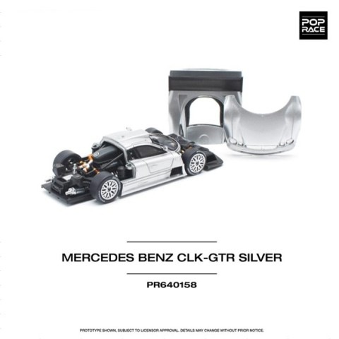 新品 PR640158 POP RACE 1/64 メルセデス ベンツ MERCEDES BENZ