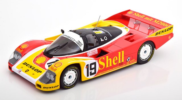 FROM A RACING ポルシェ962C レア　美品 新品 187415 ノレブ 1/18 ポルシェ Porsche 962C 24h Le Mans 1988 #19