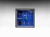 ���� TP0007 TopArt MODEL 1/64  LB F40 frame version Chrome pilot blue / parts frame