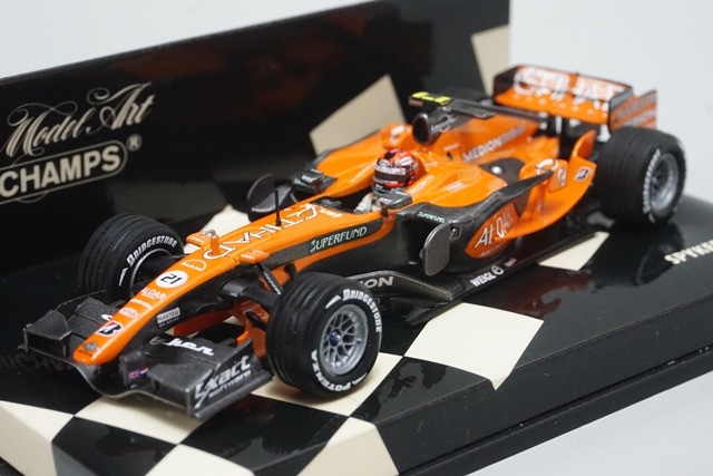 1/43 ミニチャンプス 400070021 スパイカー F8-VII 2007 #21 C