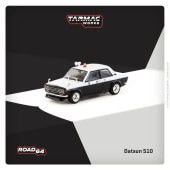 ���� T64R-052-PC Tarmac Works 1/64 ���� ���åȥ��� Datsun 510 Police Car 