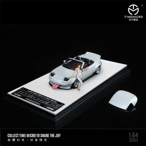 新品 TM646904-1 TimeMicro TM 1/64 マツダ Mazda MX5 Solid