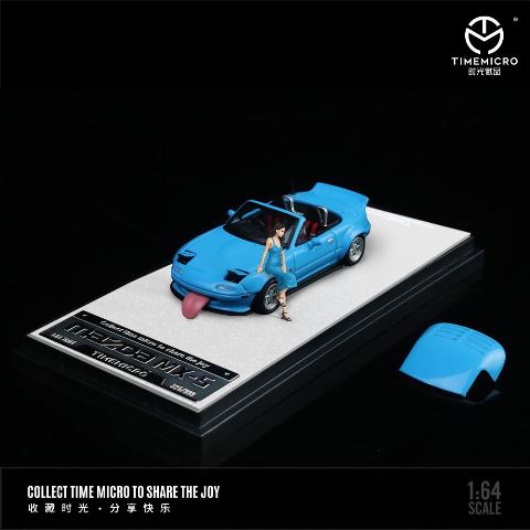 新品 TM646905-1 TimeMicro TM 1/64 マツダ Mazda MX5 Solid