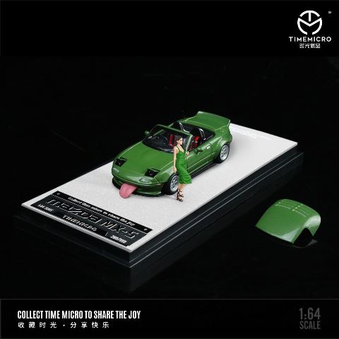 新品 TM646906-1 TimeMicro TM 1/64 マツダ Mazda MX5 Solid Color