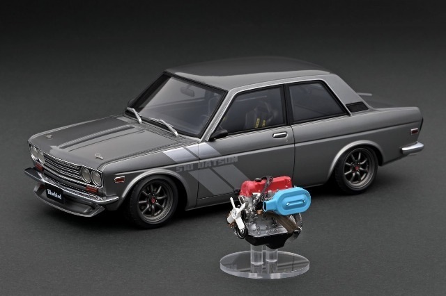 予約] イグニッションモデル 1/18 ダットサン ブルーバード 510