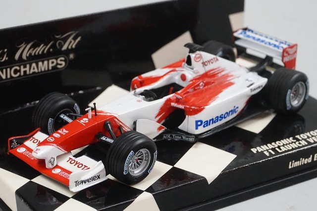 1/43 ミニチャンプス 400030172 パナソニック トヨタ レーシング