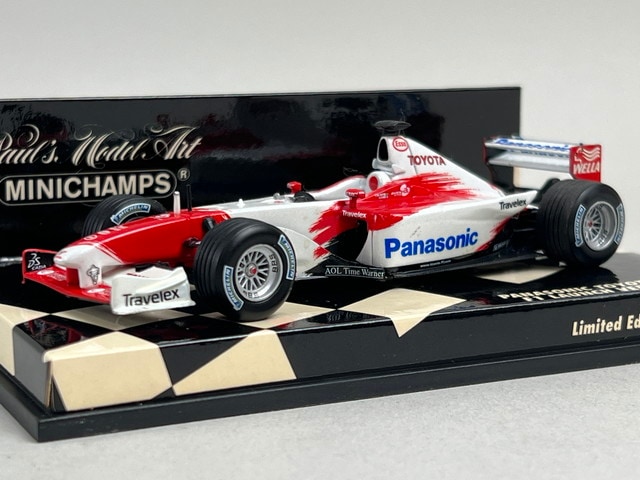 1/43 ミニチャンプス 400030172 パナソニック トヨタ レーシング F1
