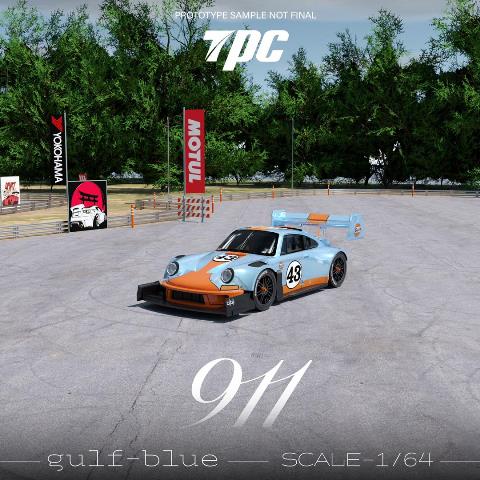 予約 TPC 1/64 ポルシェ Ken Block 1400hp porsche 911 Gulf, Boost