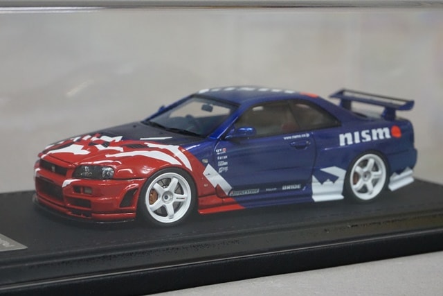 イグニッションモデル 1/43 スカイライン GT-R R34 TAS