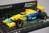 1/43 �ߥ˥����ץ� 400920119 �٥ͥȥ� �ե����� B191B ��Ⱦ�� 1992 #19 M.���塼�ޥå�