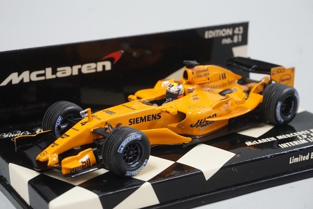 1/43 ミニチャンプス 530064374 マクラーレン メルセデス MP4-21