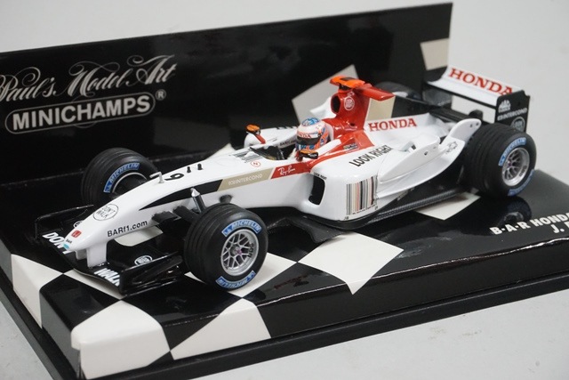 1/43 ミニチャンプス 400040009 BAR ホンダ 006 #9 J.バトン