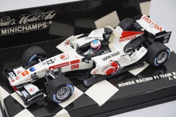 絶版限定1/43 2006年ホンダ・レーシングF1レーシング　J.バトン ホンダ RA106 J.バトン | F1ミニカーあれこれ