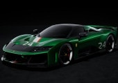 ͽ�� P18253F BBR 1/18 �ե��顼�� Ferrari F80 opt carbon Green Jewel race n.24 wheels race carbon/silver �����ꥢ�������դ�