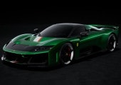 ͽ�� P18253F1 BBR 1/18 �ե��顼�� Ferrari F80 opt carbon Green Jewel wheels carbon/silver �����ꥢ�������դ�