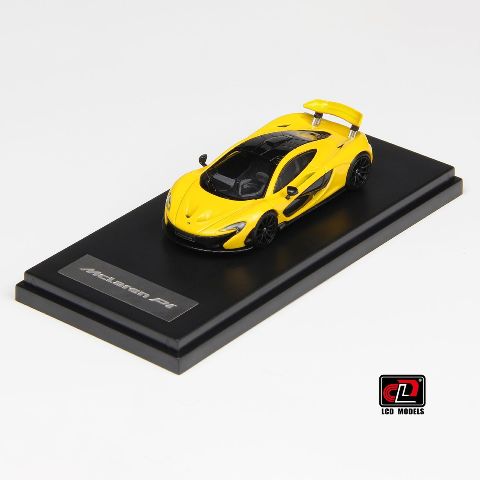 新品 64023-C LCD 1/64 マクラーレン McLaren P1 Yellow, Boost