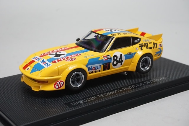 専用SS 1/43 エブロ 44606 マルゼン テクニカ 240ZG GC 1972 #84, Boost Gear