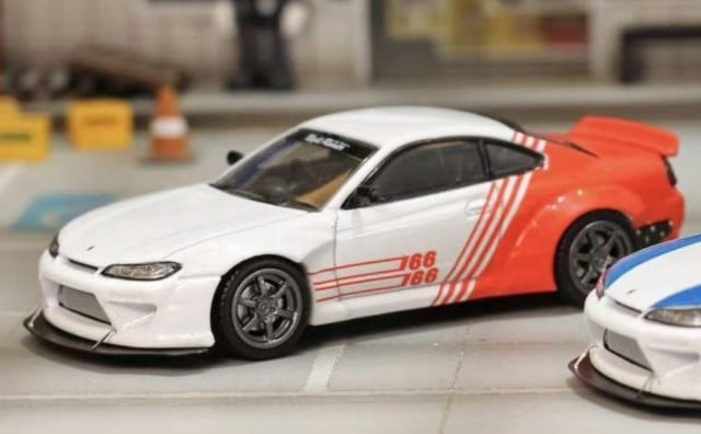 ミニカー STREET WEAPON 1/64 SILVIA S15 予約 Street Weapon SW 1/64 日産 シルビア ROCKET BUNNY Silvia S15