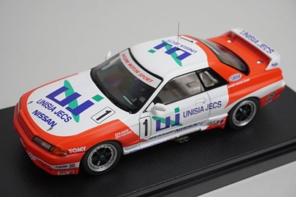 1/43 HPI 8609 日産 ユニシア ジェックス スカイライン GT-R JTC 美祢