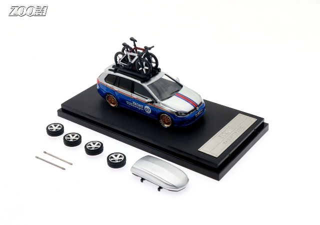 予約 Zoom 1/64 ゴルフ Golf Mk7 7R Wagon ワゴン Lefu (アクセサリー