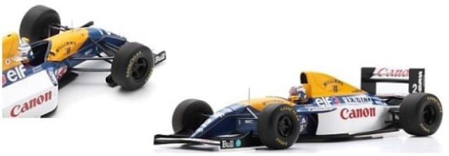 新品 18S732 スパーク 1/18 Williams FW15C #5 Winner フランス French