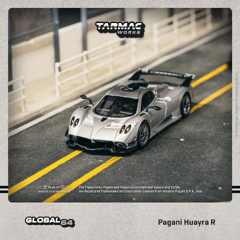 新品 T64G-TL035-SL Tarmac Works 1/64 パガーニ Pagani Huayra