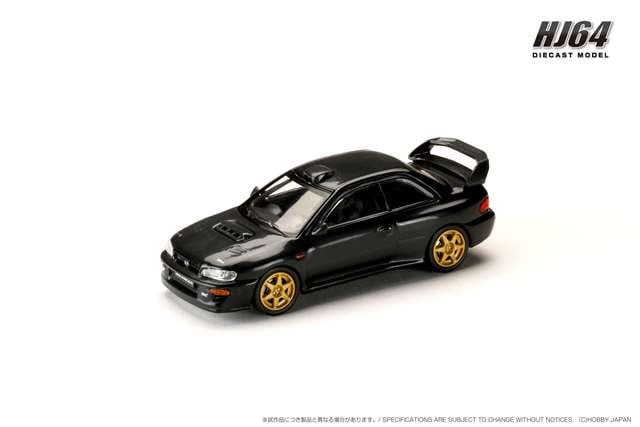新品 HJ647041BK ホビージャパン 1/64 スバル インプレッサ 22B STi