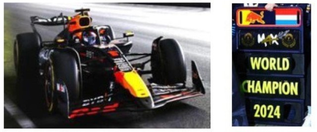 Red Bull Racing ミニカー 当選証明書付き Red Bull Racing RB21 No.1 Oracle Red Bull Racing Winner