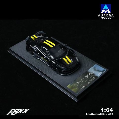 予約 AURORA MODEL AM 1/64 マンソリー F8 Tributo Mansory F8XX