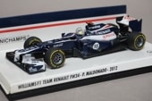 1/43 ߥ˥ץ 410120018 ꥢॺ F1 Ρ FW34 2012 #18 P.ޥɥʡ