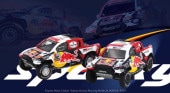 ͽ YCOMBO64025 ˡ Sparky 1/64 ȥ西 Hilux Dakar Toyota Gazoo Racing Redbull #200 & #201 (2楻å) 