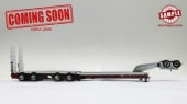 ͽZT09339 WSI 1/50 Drake 4X8 DROP DECK SWINGWING + 2X8 DOLLY WHITE/RED