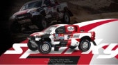ͽ YO64031 ˡ 1/64 ȥ西 Toyota Hilux Dakar Rally Toyota Gazoo Racing 2023 #207 