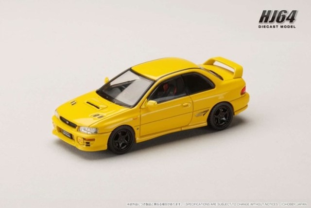 新品 HJ641079AY ホビージャパン 1/64 スバル インプレッサ PURE