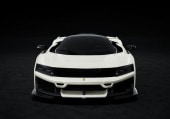ͽ BBRC305C BBR 1/43 ե顼 Ferrari F80 carbon optional Bianco Italia - bicolor wheels silver and carbon 