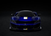 ͽ BBRC305D BBR 1/43 ե顼 Ferrari F80 carbon optional Electric Blue - silver wheels 