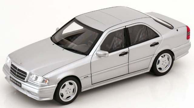 予約 183380 ノレブ 1/18 メルセデス C36 AMG W202 1993 シルバー