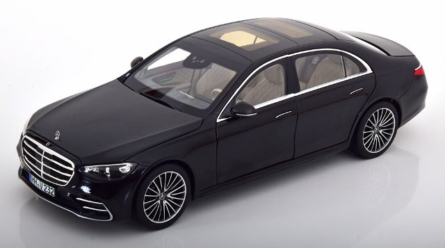 予約 183802 ノレブ 1/18 メルセデス S-Class AMG-Line 2021 ブラック