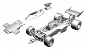 ͽ WCT 72 ᥪå 1/43  72D ꥢ ITALIAN GP 1972 white metal kit model