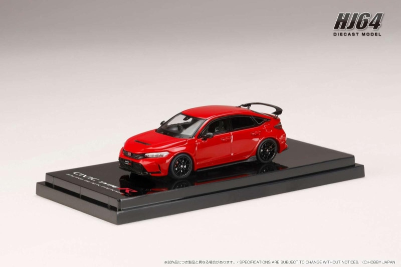 新品 HJ644063R ホビージャパン 1/64 ホンダ CIVIC TYPE R (FL5