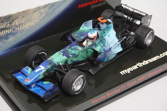 1/43 ミニチャンプス 403070177 京商特注 ホンダレーシング F1チーム