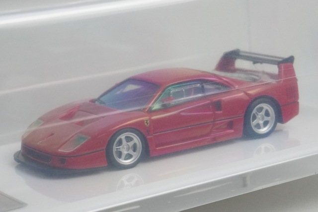 新品 M64X 1/64 フェラーリ F40 LM Competizione Rosso Corsa