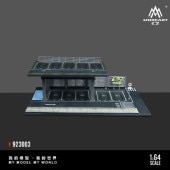 ���� MO923003 MoreArt 1/64  ������� Ω����־� STEEL STRUCTURE PLATFORM PARKING SCENE C Version
